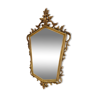 Gilded baroque mirror