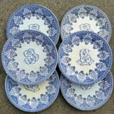 Gien - rare series part of French castle service