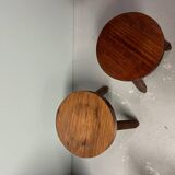 Pair of tripod stools