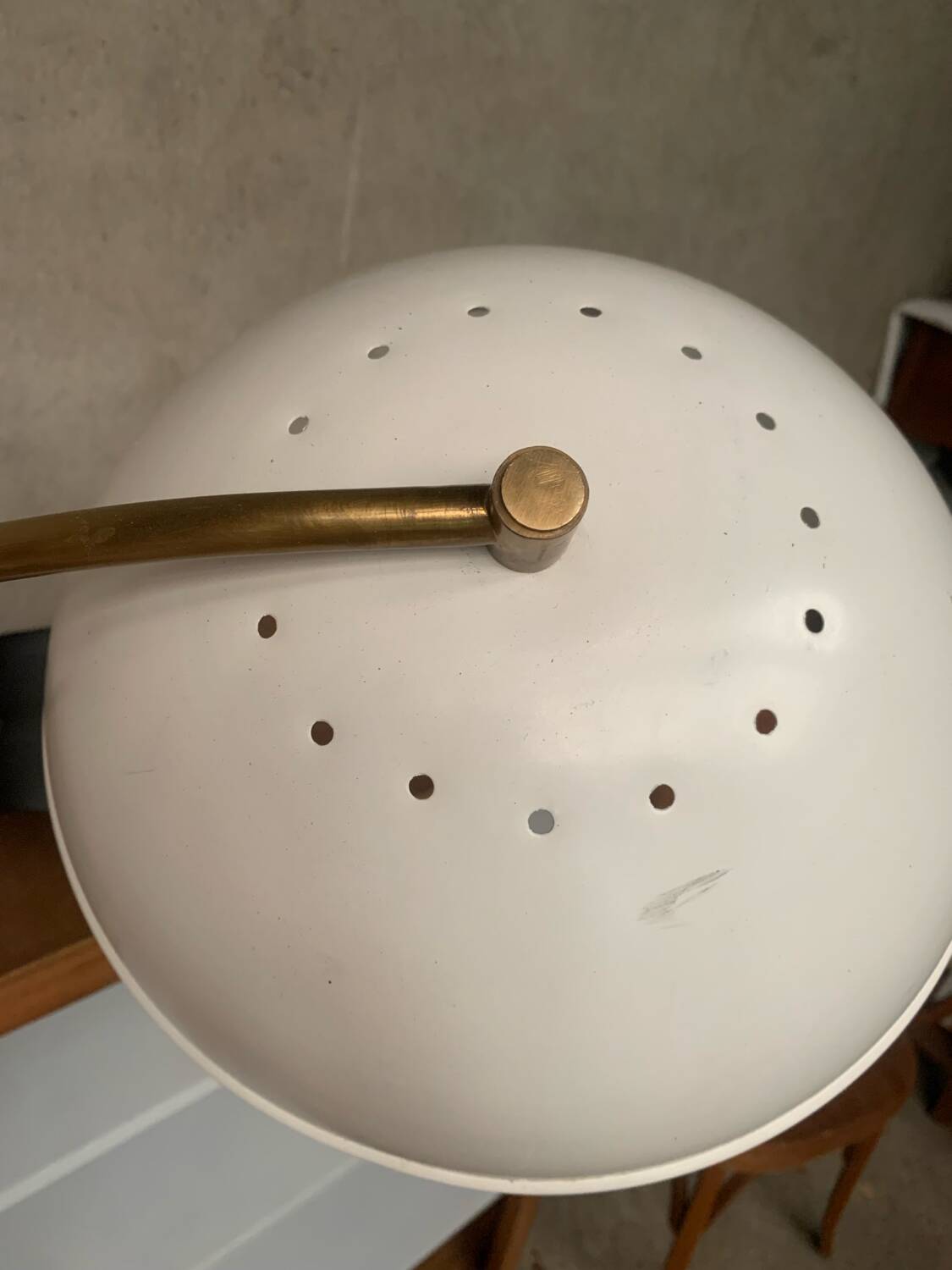 50s reflector type lamp