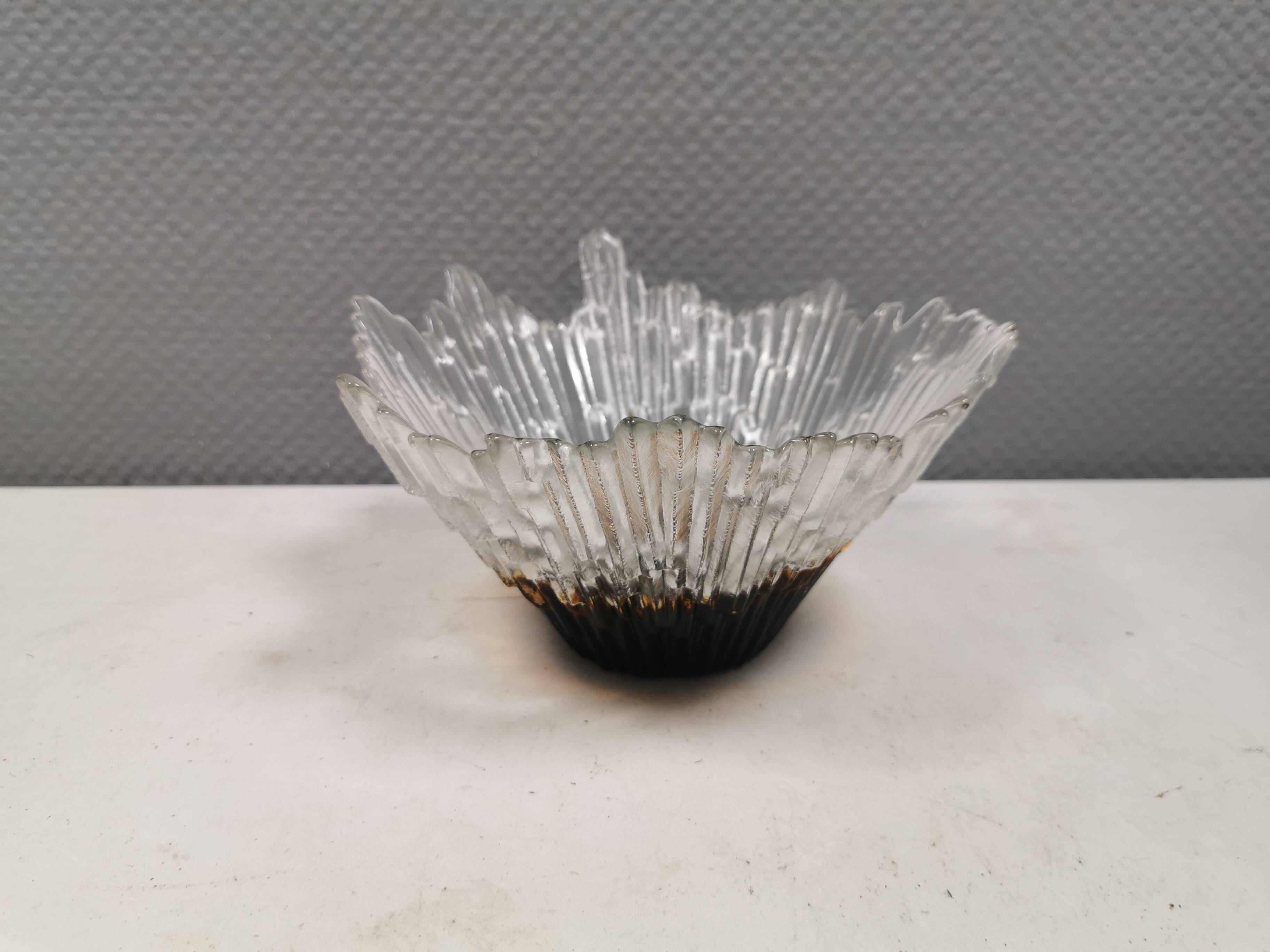 TAUNO WIRKKALA, ‘REVONTULET’ GLASS BOWL, HUMPPILA FINLAND