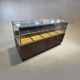 Vintage wooden shop counter/display case