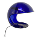 Modern Italian Space Age Blue Foglia 634 Martinelli Table Lamp, by Elio Martinelli for Martinelli Luce, 1969