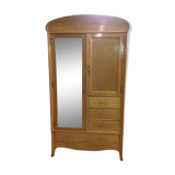 Art Deco cabinet in oak and veneer