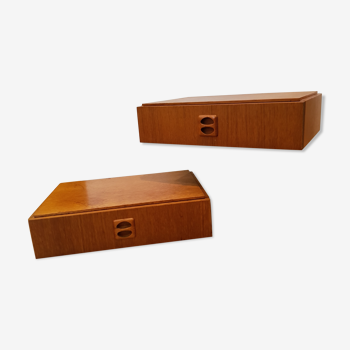 Scandinavian bedside pair