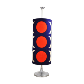 Porte-manteaux pivotant avec motifs géométriques des années 60