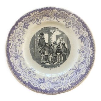 Talking plate