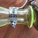 Yellow ouraline absinthe carafe with its cap