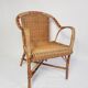 rattan and wicker armchair 1930
