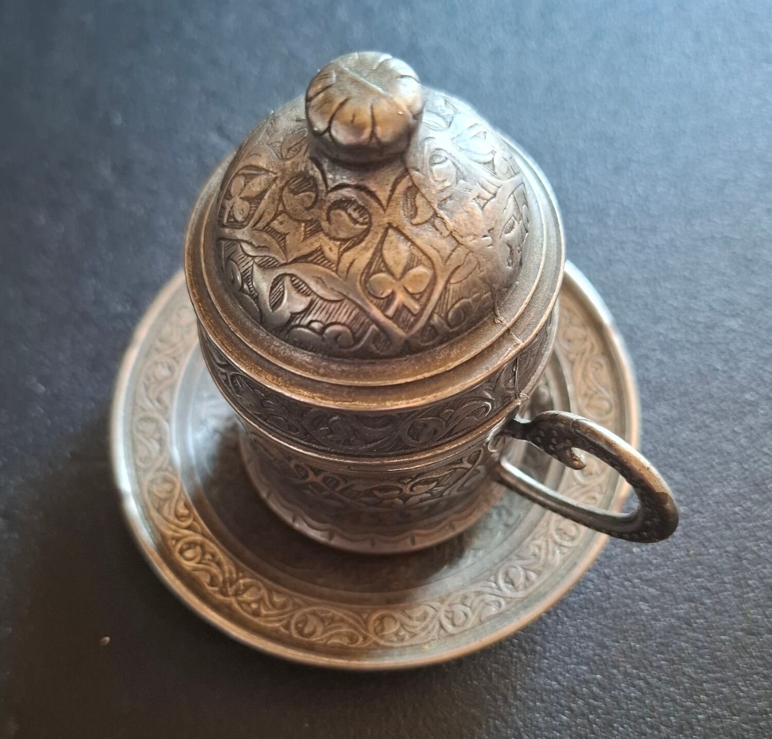 Vintage coffee or tea duo