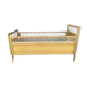Lit pour bébé en bois et osier