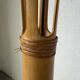 Bamboo and straw floor lamp 1980