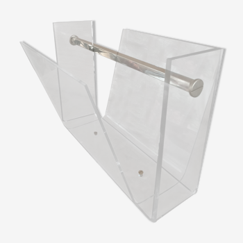 Porte revues plexiglas vintage 70'