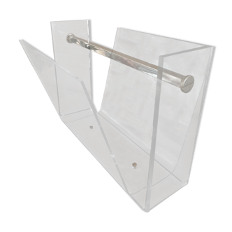 Porte revues plexiglas vintage 70'