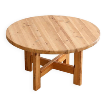 Large RW 152 pinewood dining table by Roland Wilhelmsson for Karl Andersson & Söner