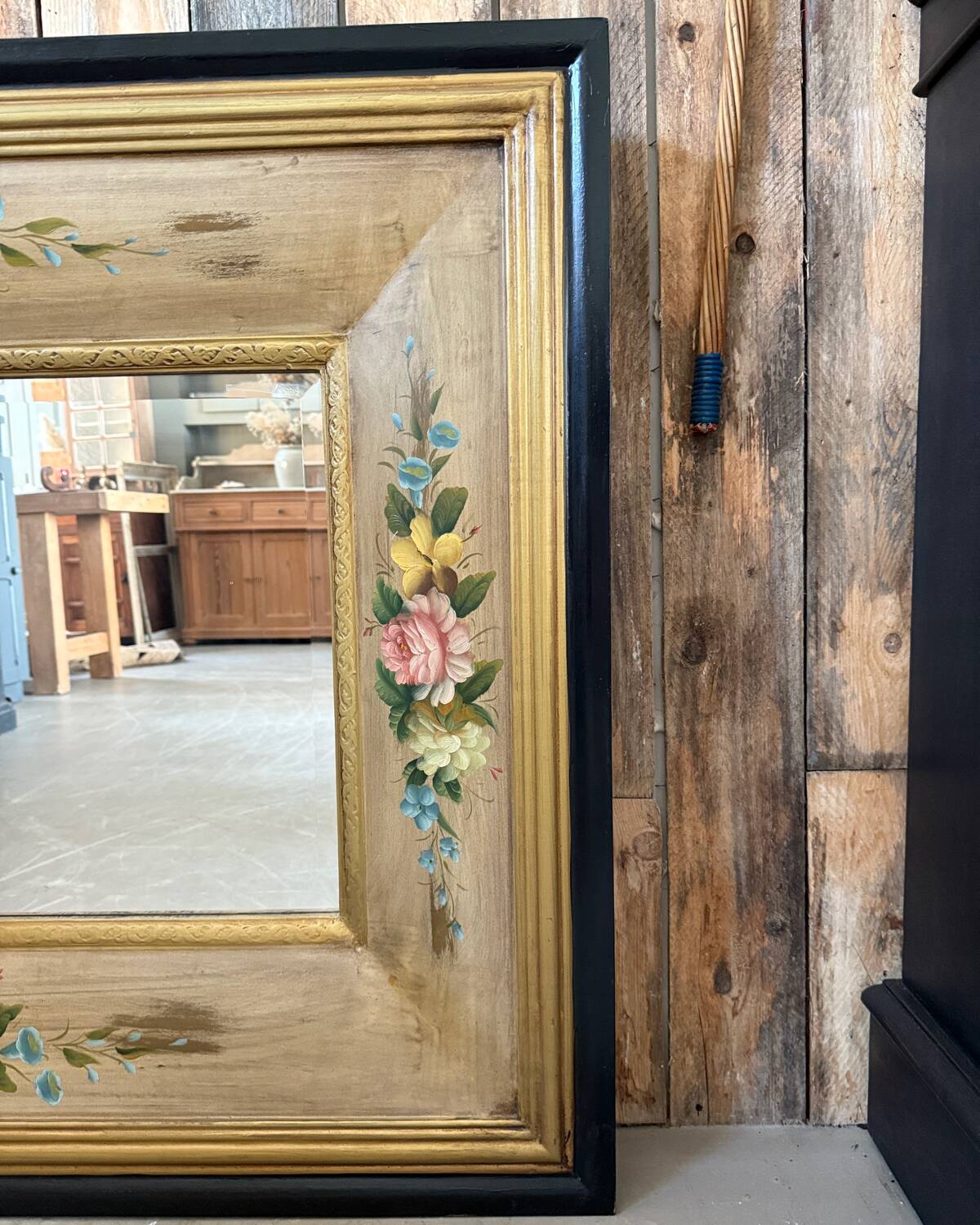 Grand miroir vintage