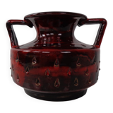 Italian Strawberry Ceramic Vase by Fratelli Fanciullacci for Bitossi, 1960s