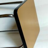 Vintage formica stool with tapered feet