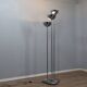 1970s Lamperti 3-Column Chrome Floor Lamp space age Italian Design