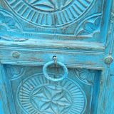 Old wooden door