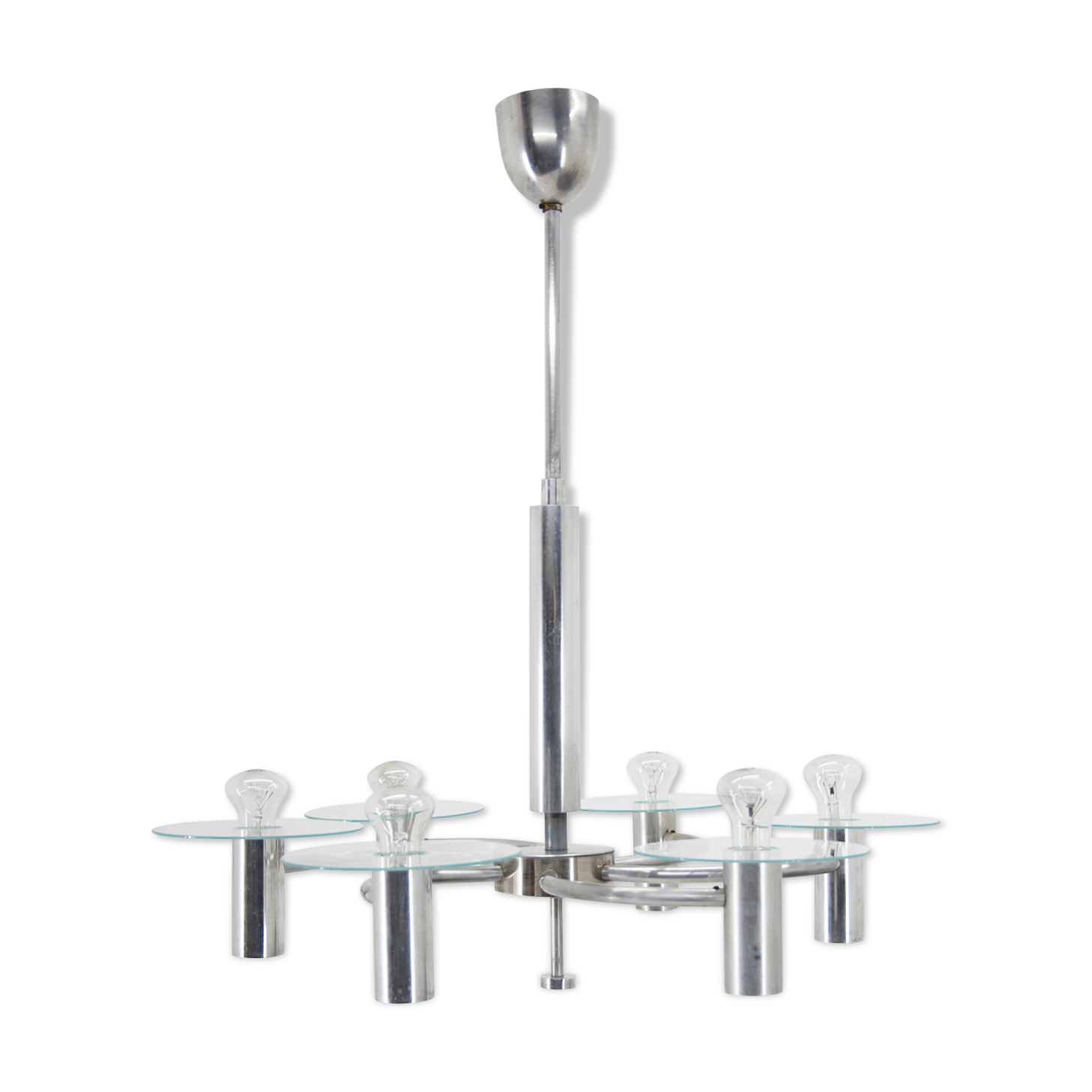 Rare "Propeller"  Chandelier, 1930s