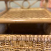 Storage furniture, rattan chest of drawers