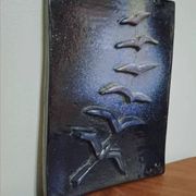Bas relief "Vol d'hirondelles"