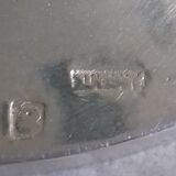 Set of 5 cups silver ice