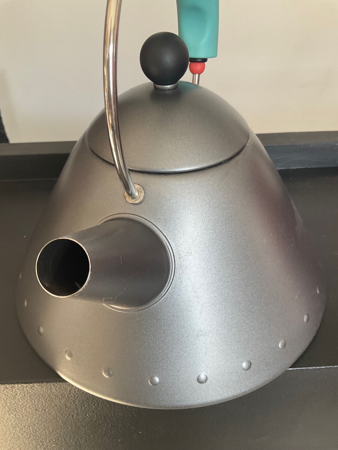 Alessi Tea Kettle by Michael Graves 80s