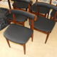 Hans Olsen table and 6 chairs teak, Publisher frem Rojle Denmark 60 years