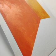 Minimalist geometric painting