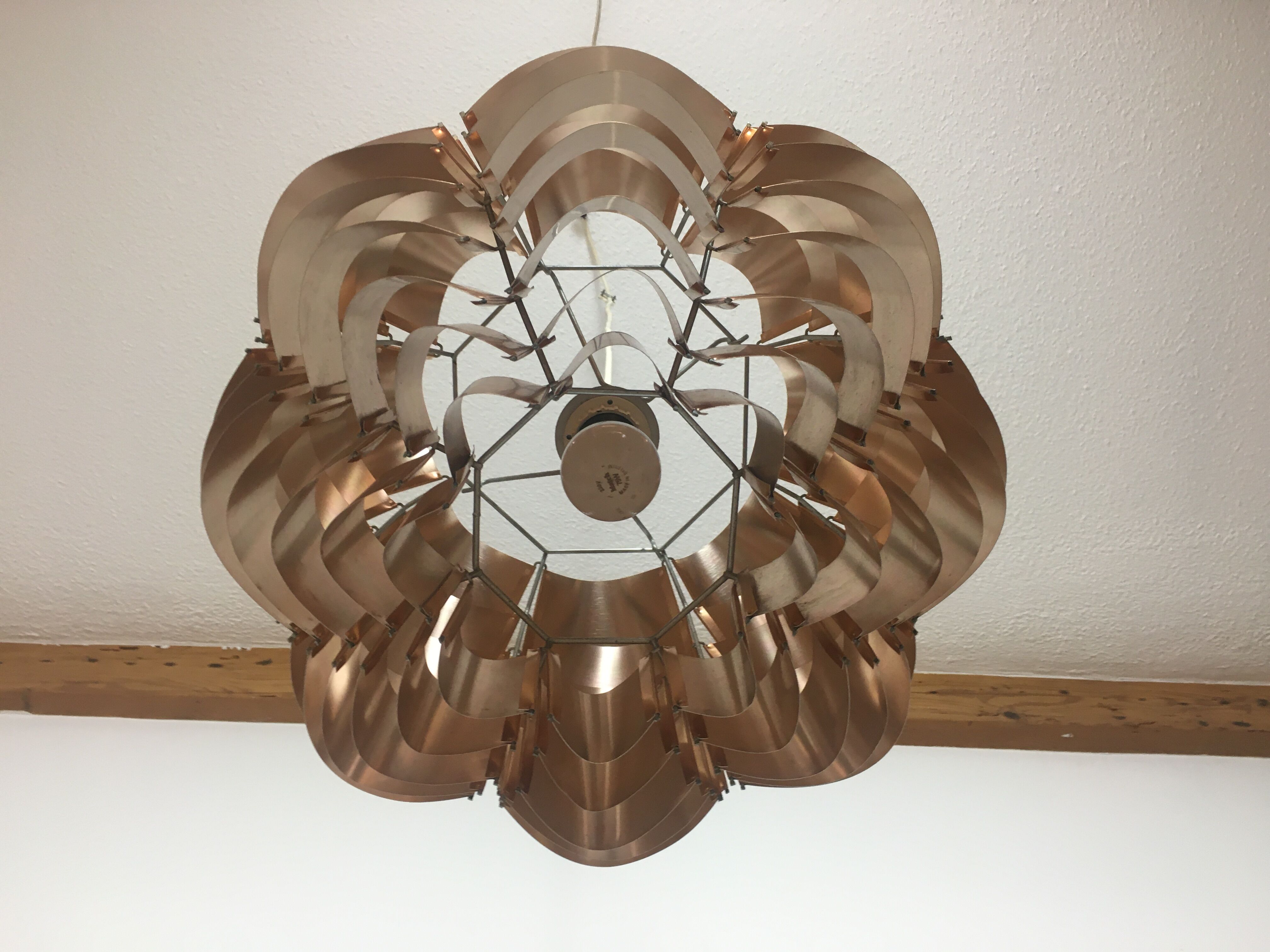 Hanging lamp by Orion by Max Sauze