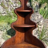 Solid oak corner