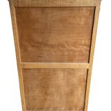 Art-Deco walnut bookcase
