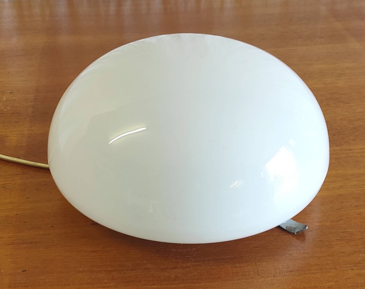 Opaline globe ceiling light 25 cm - 50s/60s