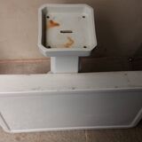 Vintage porcelain standing console