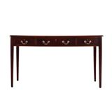 Mahogany desk scandinavian design of the 70s