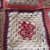 Couvre lit en crochet