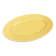 1950s yellow glazed ceramic serving dish