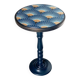 Vintage pedestal table restyled