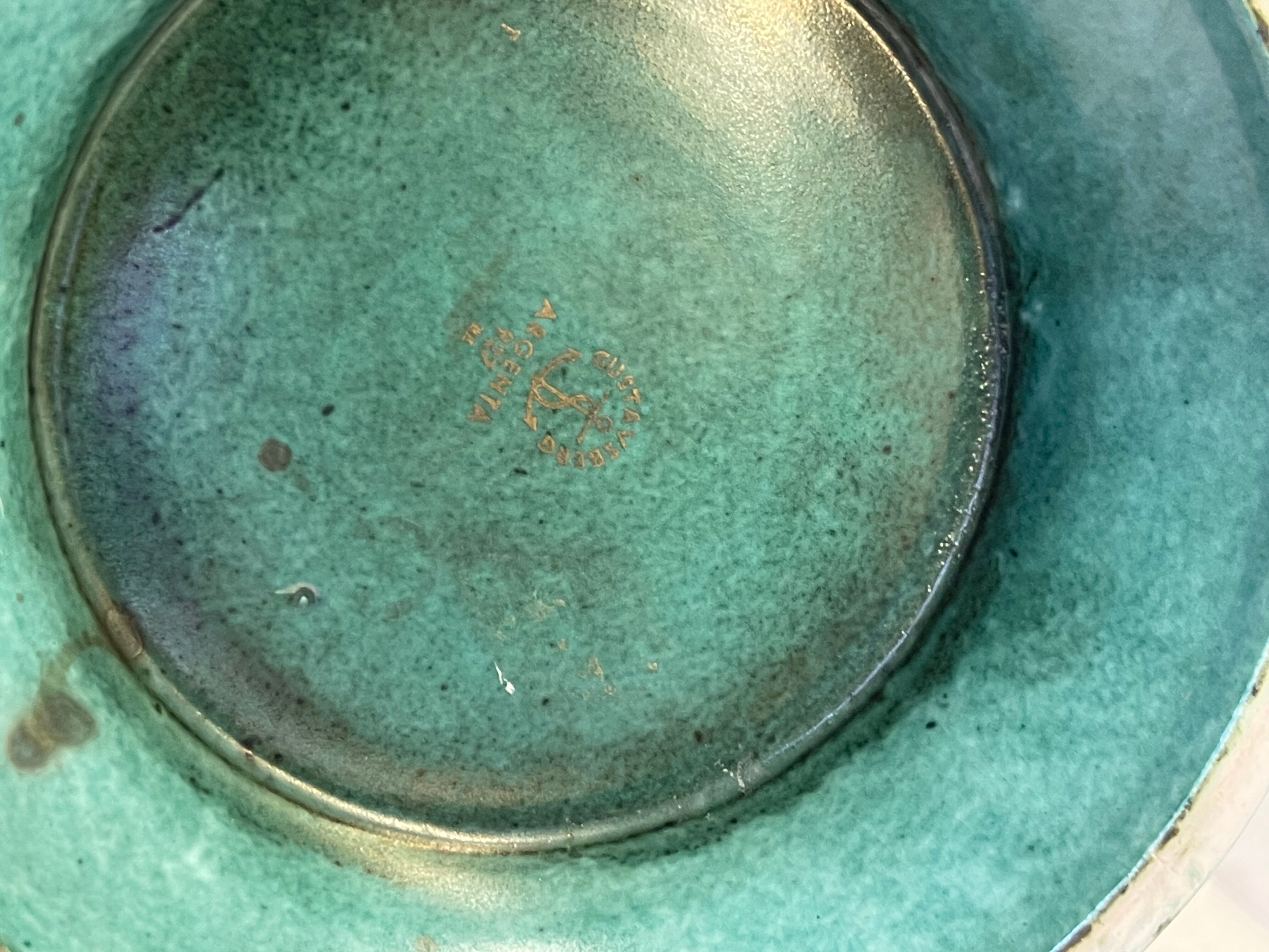 Gustavsberg argenta wilhelm kage vase