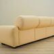 Canapé en cuir, design italien, années 1960, production : Italie