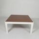Coffee table with wenge wood top, 1960s