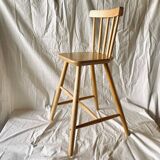 Children's wooden high chair
