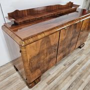 French Art Decò sideboard in walnut, 1940
