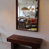 Meuble d'entrée scandinave, commode et miroir Ateljé Glas & Trä Hovmantorp