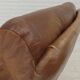 1970s, Swedish design, armchair with footstool, furniture leather.