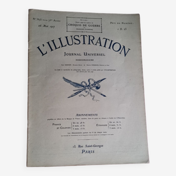Newspaper Illustration 1917