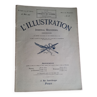 Newspaper Illustration 1917
