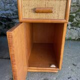 Large rattan desk